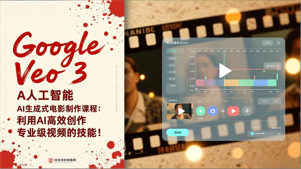 (17032期)Google Veo 3人工智能AI生成式电影制作课程:利用AI高效创作专业级视频的技能!网创吧-网创项目资源站-副业项目-创业项目-搞钱项目网创吧