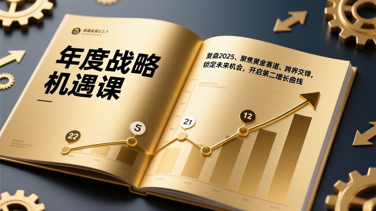 （17077期）年度战略机遇课，复盘2025、聚焦黄金赛道、跨界交锋，锁定未来机会，开启第二增长曲线网创吧-网创项目资源站-副业项目-创业项目-搞钱项目网创吧