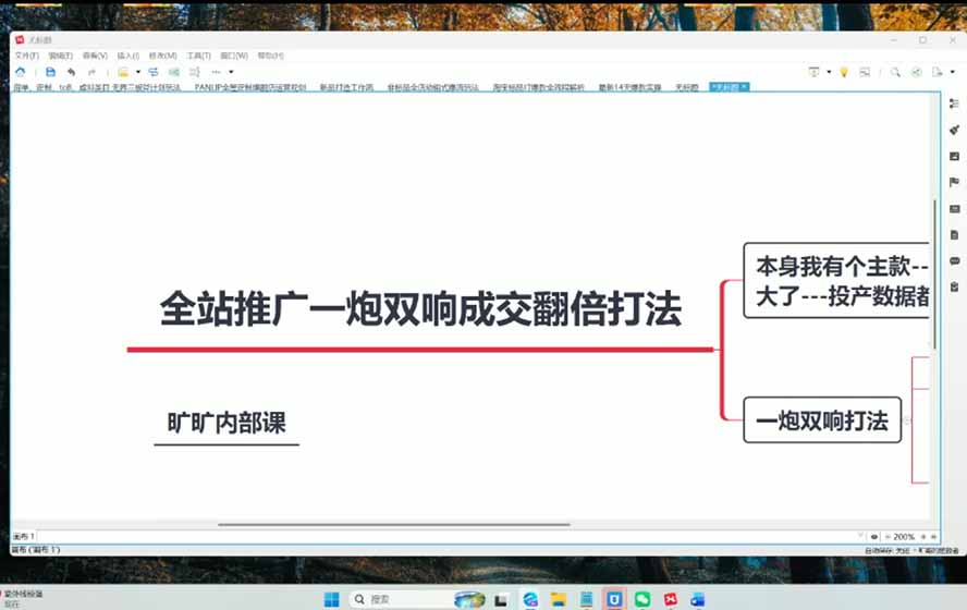 (20296期)2026淘天开单秘籍PRO实战陪跑课程:全套落地运营玩法,一站式解决淘宝流量低、不出单难题(更新260906)网创吧-网创项目资源站-副业项目-创业项目-搞钱项目网创吧