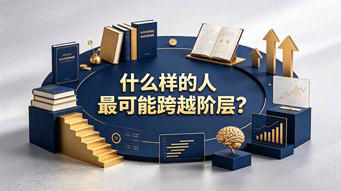 (19014期)付费文章:什么样的人最可能跨越阶层?具备这五种特质,普通人也能顺利跨越阶层网创库-网创项目资源站-副业项目-创业项目-搞钱项目网创吧