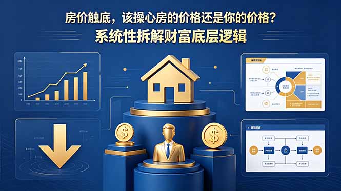 （18602期）付费文章：房价触底，该操心房的价格还是你的价格？系统性拆解财富底层逻辑网创吧-网创项目资源站-副业项目-创业项目-搞钱项目网创吧
