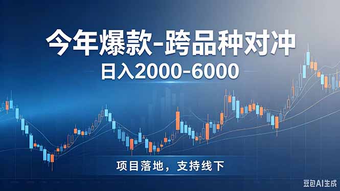 （19143期）跨品种最新对冲震撼首发！日收益2000-6000+，项目绿色长久，安全稳健，合规靠谱，可批量放大网创库-网创项目资源站-副业项目-创业项目-搞钱项目网创吧